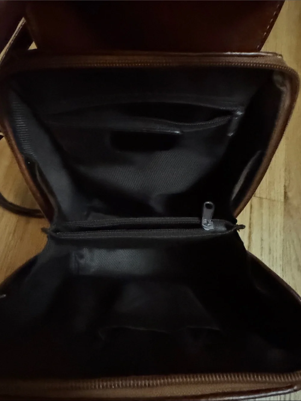 Women's Brown Leather Backpack - Classic Everyday Carry